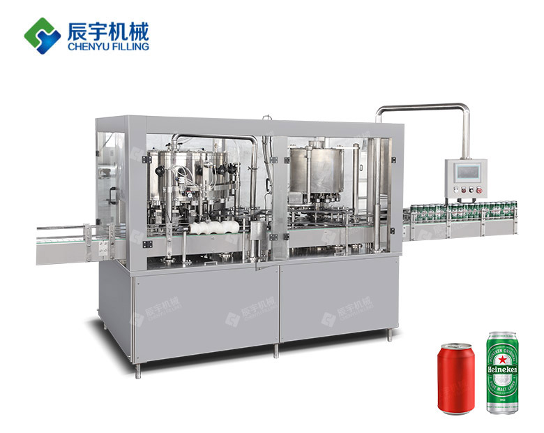GDF18-6 易拉罐啤酒/含（hán）汽飲料灌裝機